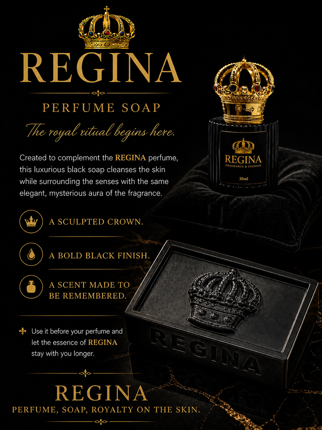 Regina Perfume Soap (100ml)